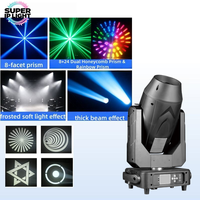 Projecteur professionnel 3-en-1 Beam Spot Wash 380W à tête mobile DMX512 RDM 20/24CH avec écran tactile pour concerts, théâtres et spectacles disco