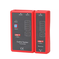 Probador de Cable de HD-MI UT681L, rastreador de red automática, LED, Ethernet, teléfono, CHN, HD-MI, herramienta de reparación de electricista