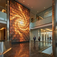 Pantalla LED Mecánica Retráctil de Matriz, 500cd de Brillo, HDR10+, para Instalaciones de Fondo de Escenario Interactivo, Comercial