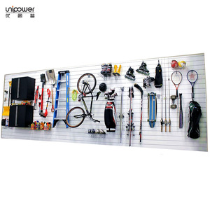 Unipower Wall <b>Storage</b> Rack Plastic Multi Functional Garage <b>Tools</b> Organizer Rectangle Wall Mounted Type 1A 2 - Product Image 1