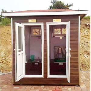 Remorque de salle de bain mobile de luxe portable Guangdong avec douche, boîte portable, 4 chambres, 2 salles de bain et toilettes - Product Image 4