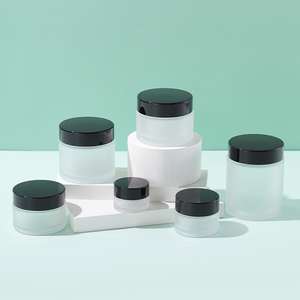 ขวดแก้วพร้อมฝาปิดภาชนะบรรจุเครื่องสำอางใบหน้าหรูหราขนาด30มล. 50ก. 2ออนซ์20ก. กำหนดได้เอง - Product Image 1