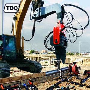 Plate-forme d'empilage de marteau de chute hydraulique TDC à impact élevé pour des fondations profondes et des conditions rigoureuses - Product Image 4