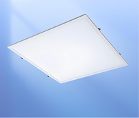 Plafonnier encastré Philips, panneau LED plat en laine minérale de gypse, cadre en aluminium intégré, plaque lumineuse RC037V