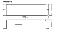 Décodeur EUCHIPS PWM 6A certifié ROHS RJ45 DMX512 3 canaux à tension constante avec protection contre les surintensités