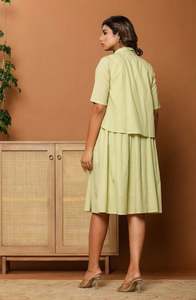 Vestido Estampado Elegante para Mujer, Ropa de Moda Diaria, Vestido Liso para Mujer, Estilo Casual Occidental Minimalista - Product Image 6