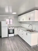 Casa Prefabricada Modular Expandible Moderna, Casa Contenedor Portátil de Alta Gama, Estructura de Acero Aislada para Villa Vacacional o Jardín