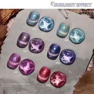 JTING – Collection de vernis à ongles gel UV effet œil de chat, 6 couleurs, à changement de couleur, à vitesse variable, pour nail art – Meilleures ventes - Product Image 4