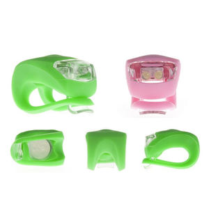 साइकिल बर बाइक प्रकाश निविड़ अंधकार सुरक्षा रियर बाइक प्रकाश सिलिकॉन बाइक रोशनी का नेतृत्व किया - Product Image 2