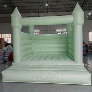 ที่กําหนดเองที่ทันสมัยพรรคให้เช่าพาสเทลสีเขียวตีกลับ<span class=keywords><strong>บ้าน</strong></span>เด้ง 13x13 บานเซอ<span class=keywords><strong>ร์</strong></span>พองสําหรับขาย - Product Image 1