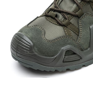 Chaussures de sécurité à orteils, bottes de sécurité de travail en acier Composite personnalisé pour hommes en cuir unisexe OEM personnalisé ISO - Product Image 2