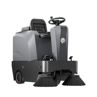 Balayeuse industrielle électrique autoportée Yangzi S4 en promotion – Fournisseur de balayeuses de voirie