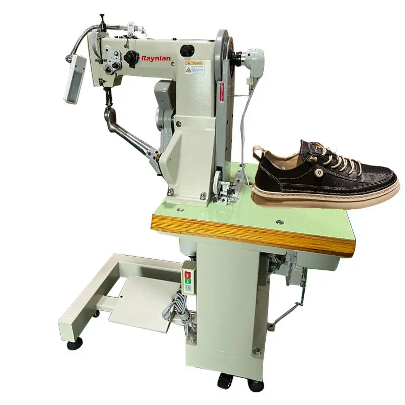 Macchina da cucire per scarpe da cucire diritta Raynian-168 bordo macchina da cucire per scarpe macchina da cucire industriale per suola del bordo della scarpa