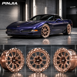 PJ Beadlock Forged Wheel 15x3 15x12 15x10 17x4.5 5x120.65 5x4.75 for Chevrolet Camaro <strong>SS</strong> ZL1 LT1 Chevrolet <strong>Chevelle</strong> - Product Image 4