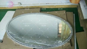 Meubles pour cheveux Ensemble de chaises de salon de coiffure Chaise de coiffure à couverture rose Chaises de salon de coiffure avec miroir - Product Image 6