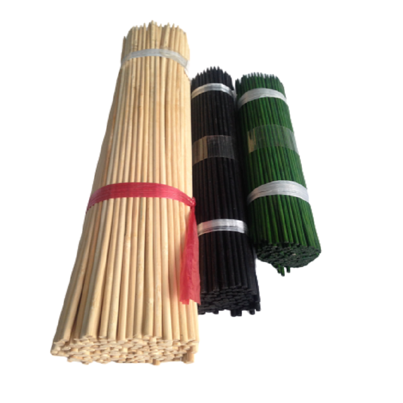 Окрашенная бамбуковая палочка для детской комнаты с орхидеями в саду