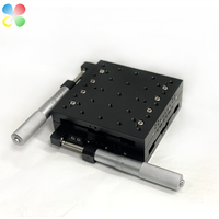 C & K Garantía de calidad 100mm Etapa lineal manual Mesa deslizante Etapas XY Ajuste Etapa de posicionamiento para instrumentos de prueba