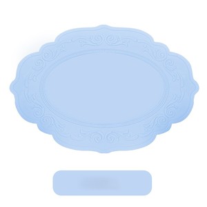 Manteles Individuales de Silicona, Estilo Europeo Retro, Antideslizantes, para Mesa de Comedor, con Drenaje, Aislantes del Calor - Product Image 6