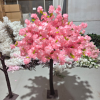Décoration pour la maison, l'hôtel et le restaurant, plante artificielle, fleurs de cerisier artificielles, arbres de cerisier artificiels