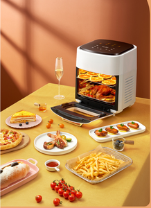 Hot Sale Commercial Multifunction Function 6l 8l 12l 15L Air Fryer Oil-free <b>Toaster</b> Oven Smart Digital Hot Deep Air Fryer Multip - Product Image 4
