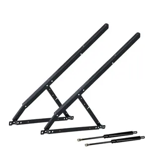 WINSTAR Stronger quality metal furniture frame hidden bed lifting mechanism without gas spring