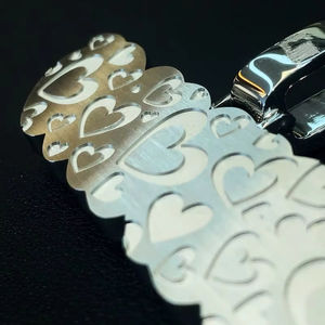 Luxury Faith 10K/14K /18K <span class=keywords><strong>Gold</strong></span> Letter Pendant W/Lab Grown Diamonds Juego de regalo para hombres W/Dual Cert - Product Image 3