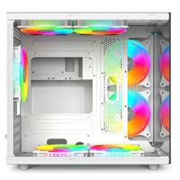 Soeyi, marca personalizada, hardware de ordenador para juegos grande, carcasa de PC de vista completa de gama alta, accesorios, carcasa para juegos, Atx