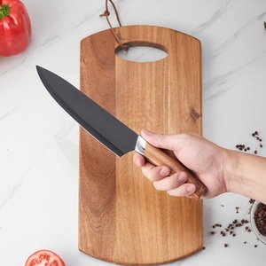 Ensemble de 6 couteaux de cuisine, lames antiadhésives, couteaux de chef, éplucheur, couteau de cuisine en acier inoxydable pour couper - Product Image 3