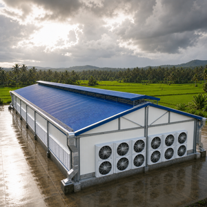 Edificio Avícola <span class=keywords><strong>de</strong></span> Acero Automatizado TyphoonReady para la Crí<span class=keywords><strong>a</strong></span> <span class=keywords><strong>de</strong></span> Pollos en Filipinas - Product Image 2