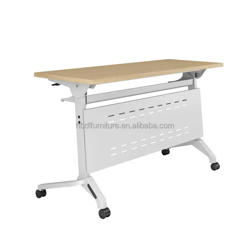 DLT-B005 High quality folding training table Office Conference Table combination multifunctional mobile long desk reading room
