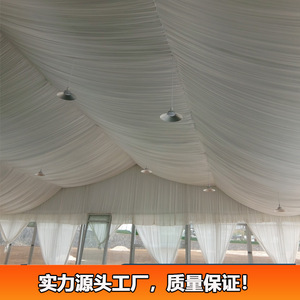 Aluminum Alloy A Frame Wedding Party <b>Tent</b> 6x12m Quick Opening Outdoor Event <b>Canopy</b> Waterproof PVC Fabric Extended Type - Product Image 4