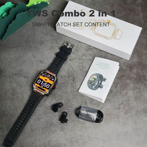 2 в 1, Лучшие Спортивные умные часы, мужские новые наушники с функцией ответа, фитнес-трекер, пульсометр для сна, музыкальная функция - Product Image 6