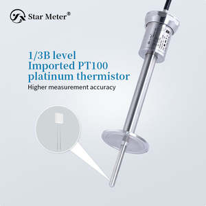 مستشعر درجة الحرارة CWDZ11A نوع PT100 مقاومة حرارية مع جهاز إرسال مدمج، شهادة CE، متاح للتصنيع حسب الطلب - Product Image 3