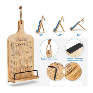 Support de livre de <span class=keywords><strong>cuisine</strong></span> réglable en <span class=keywords><strong>bois</strong></span> support de livre de <span class=keywords><strong>cuisine</strong></span> de style ferme pour comptoir de <span class=keywords><strong>cuisine</strong></span> Type d'installation facile - Product Image 3
