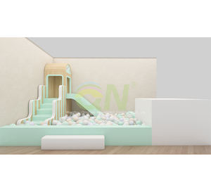 Garantice un Juego Seguro y Suave con Tapetes de Espuma Gruesa y Bordes Redondeados, Equipo de Juegos Interior <span class=keywords><strong>para</strong></span> Niños - Product Image 1