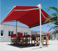 Auvent électrique pour balcon auvent en aluminium ombre bras rétractable auvent pour fenêtres et portes fabriqué en chine