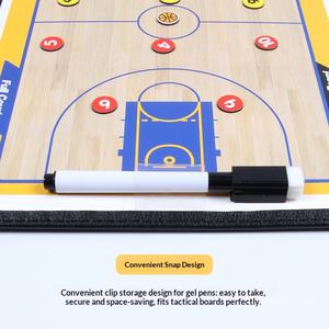 Tableau tactique magnétique transfrontalier pour entraînement de basketball et de football avec fonctions d'échecs - Product Image 1