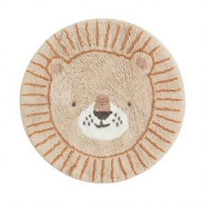 Tapis de bain en coton tufté de luxe, ultra doux, antidérapant, écologique, à motif floral, attrayant, fabriqué à la machine, économique - Product Image 1