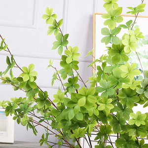 Ramas de Planta Artificial Qihao Bell Leaf, Alta Simulación, Decoración Interior y Exterior, Vegetación - Product Image 4