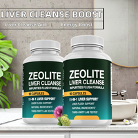Herborigen OEM Capsules de soutien hépatique 11-en-1 avec zéolite et ingrédients naturels à base de plantes pour le bien-être du foie