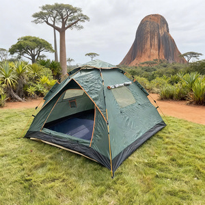 Tente de camping automatique d'extérieur, imperméable, <span class=keywords><strong>pour</strong></span> 3-4 personnes, entièrement équipée, portable, <span class=keywords><strong>pour</strong></span> la pêche - Product Image 4