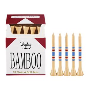 Vente directe usine – Tees de golf en matériau synthétique de 2-3/4 pouces pour cigarettes, lot de 10 – Modèle GQD104-115 CN – Offre spéciale - Product Image 5