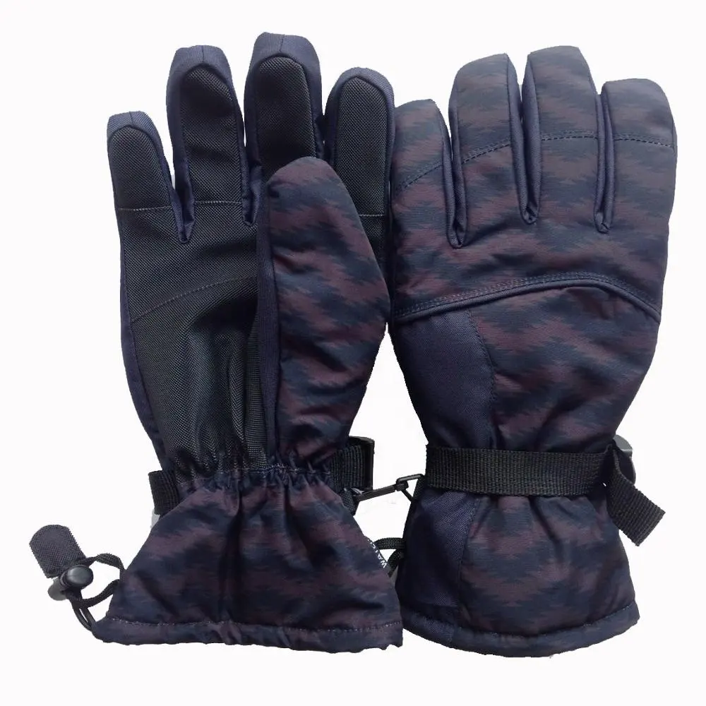 Custom Men's Waterproof Windproof Winter Sport Skating Ski Glove
