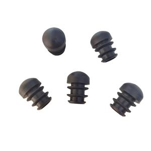 Coussinets de pieds de chaise, 19 coussinets ronds en plastique noir antidérapants et durables pour meubles - Product Image 3