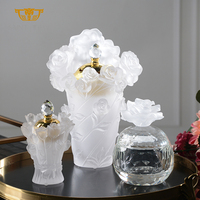 Cadeaux de l'Aïd : Brûleur d'encens Mubkhar, cristal K9 de qualité supérieure, boîte de rangement pour articles divers, bougie Bakhoor, pot en verre pour bonbons avec boîte