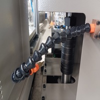 Machine à profiler CNC WEIKE pour aluminium, coupe-face, fenêtre, angle de 45 degrés, fabrication de cadres en aluminium et de portes en PVC, machine à fraiser les extrémités en aluminium et en PVC