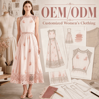 Gaun Midi Elegan Warna Pink dengan Renda, Potongan Pinggang, Bordir Bunga, Model A-Line untuk Wanita, Cocok untuk Pesta Koktail, Pernikahan, dan Acara Lainnya
