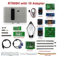 Programmateur USB universel haute vitesse EParthub RT809H avec 21 adaptateurs pour EMMC-NAND Flash, BIOS, EEPROM, et programmeur intelligent