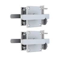 Loquets de porte de sécurité pour clôture en bois de grange