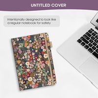 Libreta de Contraseñas Pequeña con Pestañas Alfabéticas, Organizador de Cuentas de Red, Diario, con Banda Elástica, Impresión de Logotipo Personalizado, Venta al Por Mayor